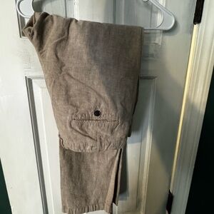 Perry Ellis Men’s Linen-Blend Pants